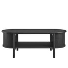 Modway Cadence Coffee Table - Black-Assembly Required