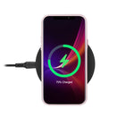 General Supply Goods + Co - Étui en Cuir Végétalien pour iPhone 12/12 Pro Compatible avec Magsafe - Argile Rose-Dimensions: 0,4 L x 3 W x 5,8 H po