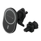 Dbramante1928 Re-Charge Magsafe Car Vent Mount-Made with 100% GRS-certified recycled plastic and fully recyclable GRS-certified recycled plastic and fully recyclable