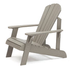 Backyard Lifestyles Adirondack Chair - Light Grey-Quick and Easy Assembly.