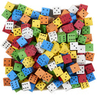 Koplow Games Foam Spot Dice - Assorted Color - 16mm - Bag of 200 -Foam Dice are a great math manipulative