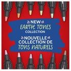 Sharpie Water-Based Acrylic Creative Markers - Bullet Tip - Earth Tones - 12 Pack-Colours pop on light and dark surfaces; boldly mark on paper, metal, wood, ceramic, glass, rock, canvas, and more!