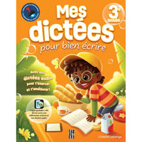 Caractère My Dictations for Writing Well for 3rd Grade - French-Also Includes A Detailed And Detachable Answer Key Sheet