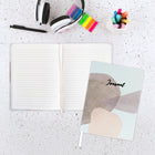 Hilroy TaupeTones Abstract Journal - 6" x 8" - 96 Sheets-80 gsm