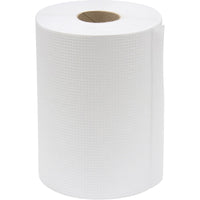 Dura Plus Hardwound Towels - 7.76" W x 425' L - White - 12 Rolls/Case-Ideal for high-traffic areas