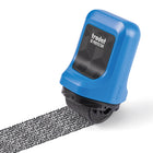 Trodat ID Protector Roller Stamp-Unlike paper shredders this security stamp roller offers a wide range of uses as it also conceals shipping labels or anything else printed on glossy paper – furthermore it can be used also on round objects like prescription bottles