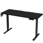 MotionGrey Ergo2 Adjustable Electric Standing Desk with Memory Settings - 55" x 24" - Black Top - Black Frame-Affordable Pricing - This standing desk is competitively priced to provide an accessible solution for everyday workspaces, while maintaining high standards of quality, durability, and modern technology