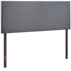Modway Region Upholstered Queen Headboard - Smoke-Contemporary headboard