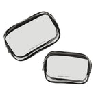General Supply Goods + Co - TSA Approved Toiletry Travel Bag - 2 Pack - Clear-Smooth & Secure Zippers - Designed with strong, easy-glide zippers to keep your items safely enclosed while providing easy access.