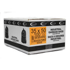 Eco II Garbage Bags - 35" x 50" - Extra Extra Strong - Black - 100 Pack-100 Pack