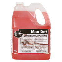 Dura Plus Max-det Liquid Detergent For Dishwasher 4L - 4 Pack-AUTOMATIC DISHWASHING DETERGENT Concentrated non-chlorinated liquid detergent.