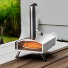 Westinghouse 12" Wood Pellet Pizza Oven with Rotating Stone -Made with high-quality stainless steel