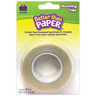 Teacher Created Resources Better Than Paper Mounting Tape - 1" x 19.6' - 3 Rolls-High-tack double-sided adhesive