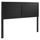Modway Archie Wood Queen Headboard - Black-Queen Wood Headboard