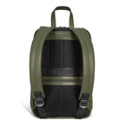Champs Onyx Leather Classic Backpack - Khaki-Adjustable air-mesh shoulder straps