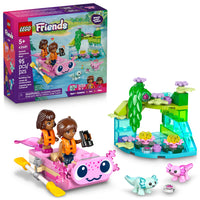 LEGO Friends Axolotl Adventure Boat-Axolotl toy building set for girls and boys and kids ages 5 years and over
