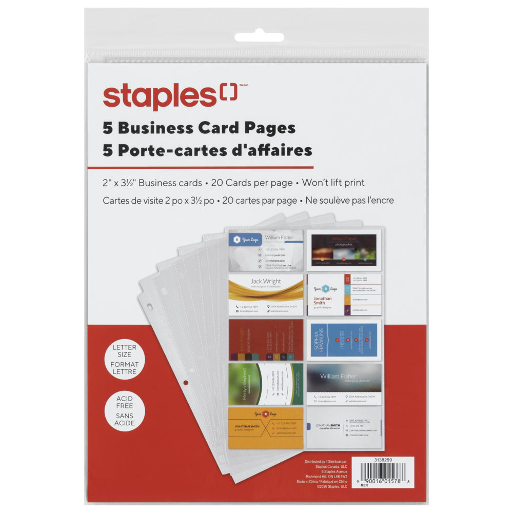business card sleeves staples Holder Pages Perfect for office or Print Run:First Print Box #1 Tiamat - Card Sleeves the futur