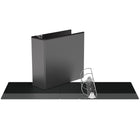 Davis Group Easyview Premium Binder - D Ring - Customizable - 4" - Black - 4 Pack-4"