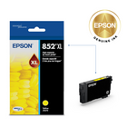 Epson T852 DURABrite Ultra Ink Cartridge - High Yield - Yellow-High yields for affordable high-volume printing