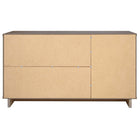 Manhattan Comfort Granville 55.04" Modern Sideboard - Light Grey-30 Day Limited Manufacturer's Warranty
