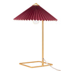 Zuo Charo Table Lamp - Red/Gold-3 year limited warranty