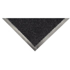 Edgewood Style-Point Medium Traffic Carpet Mat - 3' W x 6' L - Charcoal-Perfect for vestibules, lobbies, hallways, medium traffic entrances