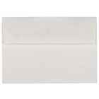 JAM Paper A7 Parchment Invitation Envelopes - 5.25" x 7.25" - White Recycled - 50 Pack-Colour: White, Envelopes feature a marbled parchment finish for an elegant touch