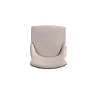 Manhattan Comfort Shubert 19.25" Modern Faux Leather and Velvet Upholstered Dining Chairs - Light Grey - Set of 2-30 Day Limited Manufacturer's Warranty