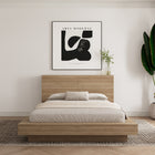 Nexera Marconi Headboard - Queen Size - Brown Oak-7