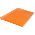 JAM Paper Plastic Envelopes with Zip Closure, Letter Booklet, 9.5 x 12.5, Orange Poly, 12 Pack (218Z1OR)-Dimension: 9-1/2"h x 12-1/2"w x 1/5"d