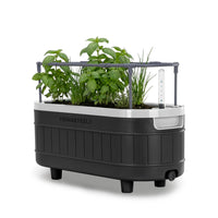 Permasteel Self-Watering Planter Box with Mounting Brackets - Black-Self-Watering System