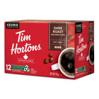Tim Hortons Dark Roast K-Cup Pods - 12 Pack-Full flavoured with smooth finish