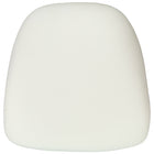 Flash Furniture Hard Ivory Fabric Chiavari Chair Cushion-Firm Chair Cushion