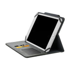Artikl Universal Folio Vegan Leather Tablet Case Covers for 7"- 8" Tablets - Charcoal-Multiple viewing angles