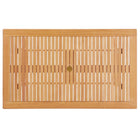 Modway Hatteras 59" Rectangle Outdoor Patio Eucalyptus Wood Dining Table - Natural-2-Inch Umbrella Hole