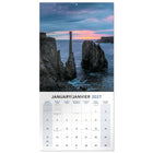 Mead 2027 Decorative Wall Calendar - 12" x 12" - Canadian Landscape - Bilingual-Spacious monthly grids provide room for writing notes and daily reminders