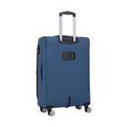 Samsonite ZoomR 360 Spinner Medium Luggage - 27.5" - Blue-Multi-stage pull handle allows you to customize the height for a more comfortable experience