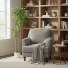 HOMCOM 5' Artificial Dracaena Tree - Green-Includes a stylish white planter, making it ready to display immediately 