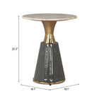 Zuo Glasa Side Table - Multicolor-6
