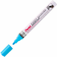 Pentel Paint Marker - Medium Point - Bullet Tip - Sky Blue Ink-Quick Drying