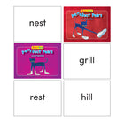 Edupress Pete the Cat Purrfect Pairs Game: Word Families-The first player to make four matching pairs wins the game.