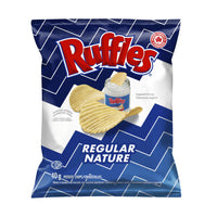 Ruffles Regular Potato Chips - 40g - 48 Pack-Gluten free