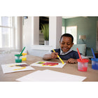 Creativity Street No-Spill Round Paint Cups with Colored Lids - 3" Diameter - 2 Packs of 10-Cup Capacity: Approximately 4oz.