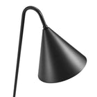 Modway Ayla Marble Base Floor Lamp - Black-Assembly Required