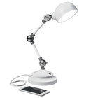 OttLite Revive LED Desk Lamp with USB Charging - Clearsun - White-Proprietary exclusive OttLite ClearSun LED - reduces eyestrain by 51%
