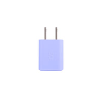LOGiiX Vibrance Power Cube 20W USB-C Wall Charger - Lavender-Compact & colourful Vibrance Power Cube Mini charges smartphones up to 3x faster