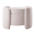 Modway Nebula Upholstered Performance Velvet Ottoman - Pink-6