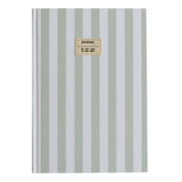 Gry Mattr B5 Striped Notebook-6.89" W x 9.84" H