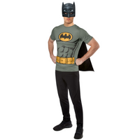 Rubies Batman Adult Costume Top - X-Large-Bring your favourite character or costume idea to life