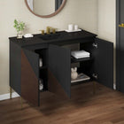 Modway Alchemist 48" Single Sink Bathroom Vanity - Black-8" Centerset Holes